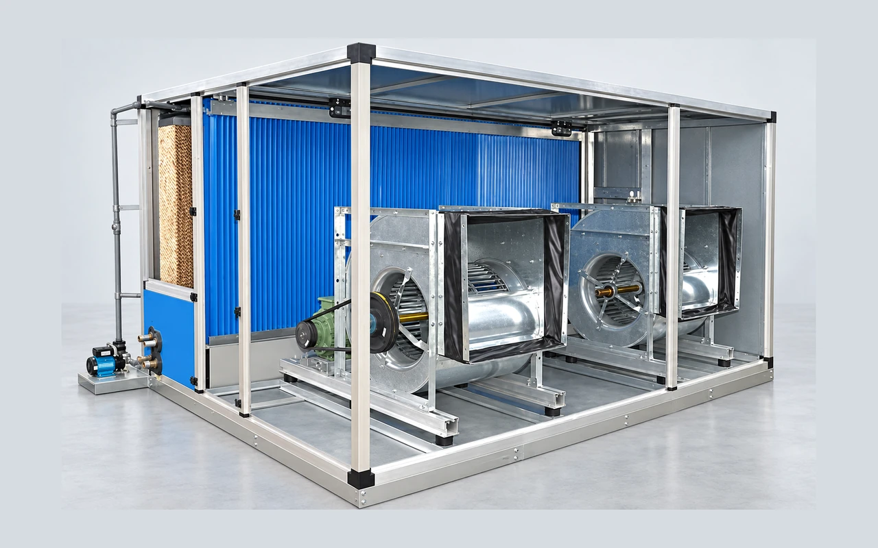 Climate Grip industrial air washer equipment
