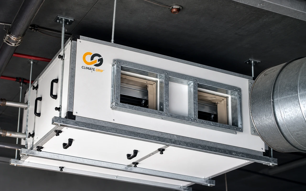 Climate Grip ceiling suspended ductable unit