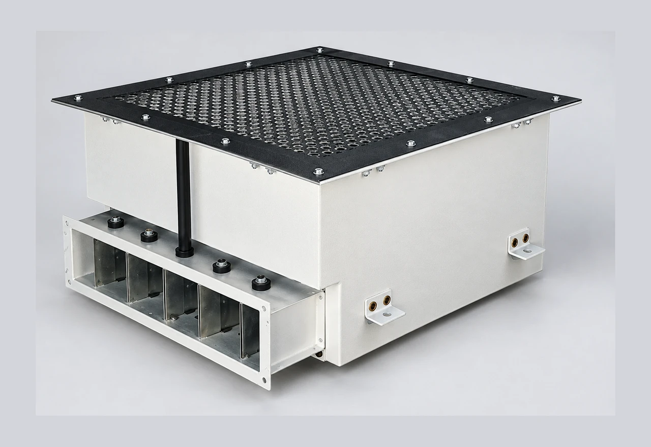 Powder-Coated HEPA Terminal Set by Climate Grip