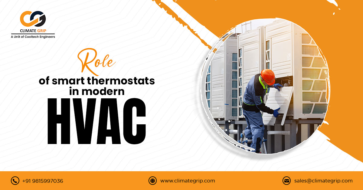 Role of smart thermostats in modern HVAC