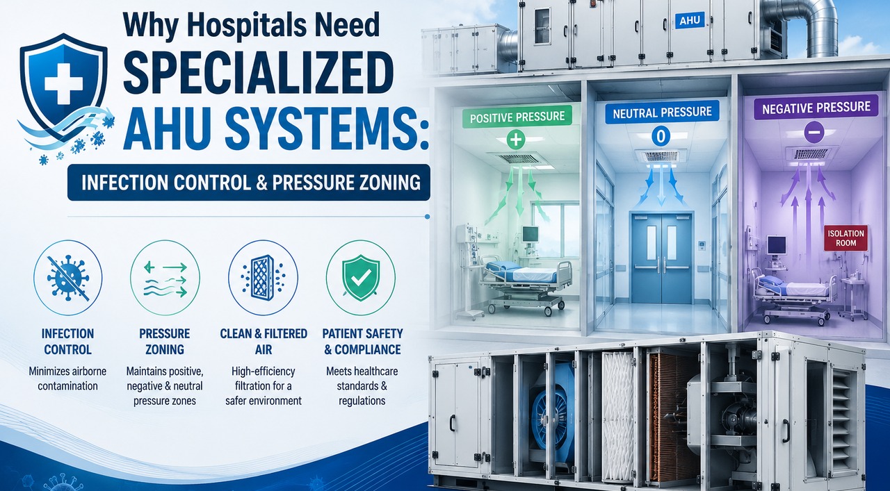 Why Hospitals Need Specialized AHU Systems